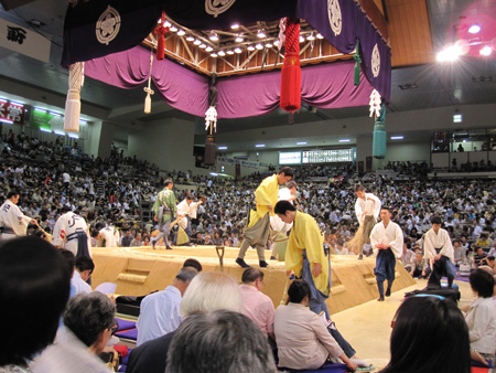 The sumo ring